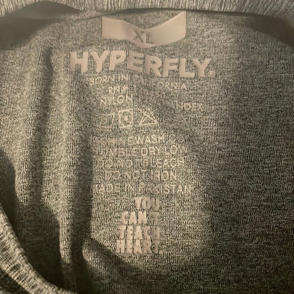 Hyperfly ATA gray heather soft T-shirt XL - Picture 8 of 9